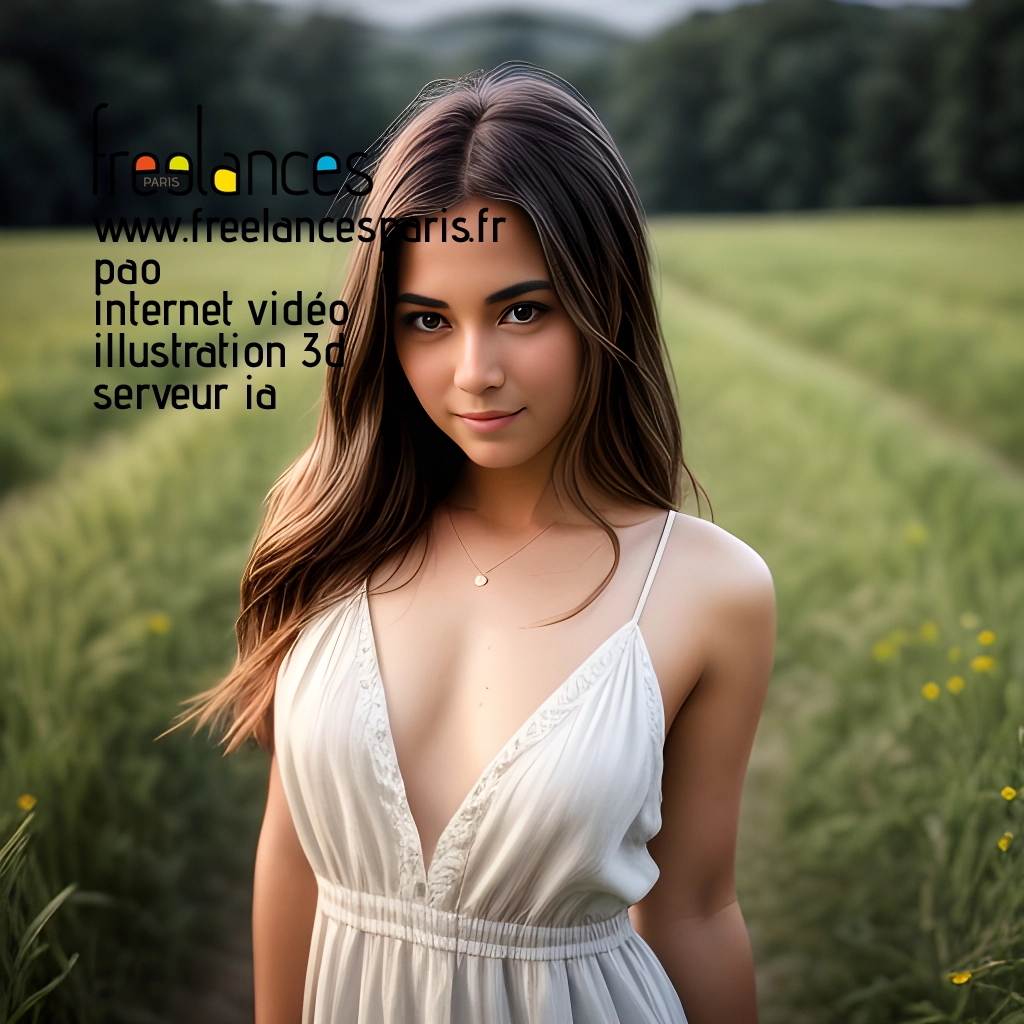 Pao mise en page internet vidéo illustration 3d serveur IA générative AI freelance paris studio de création magazines 4am75mm0